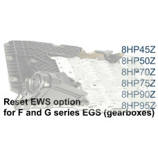 Module reset EWS option for F and G series EGS 6HP, 8HP, DKG_10, DKG_02 Module reset EWS option for F and G series EGS 6HP, 8HP, DKG_10, DKG_02